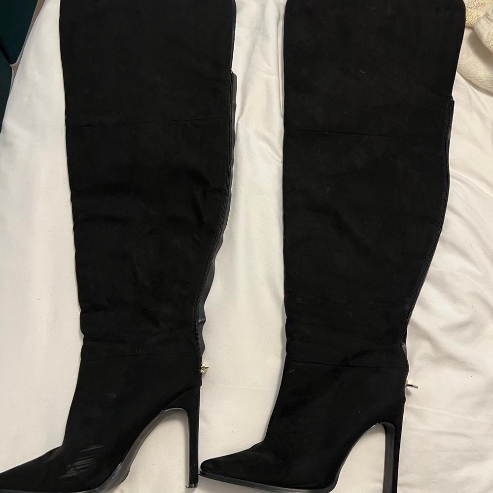 Extra wide calf boots